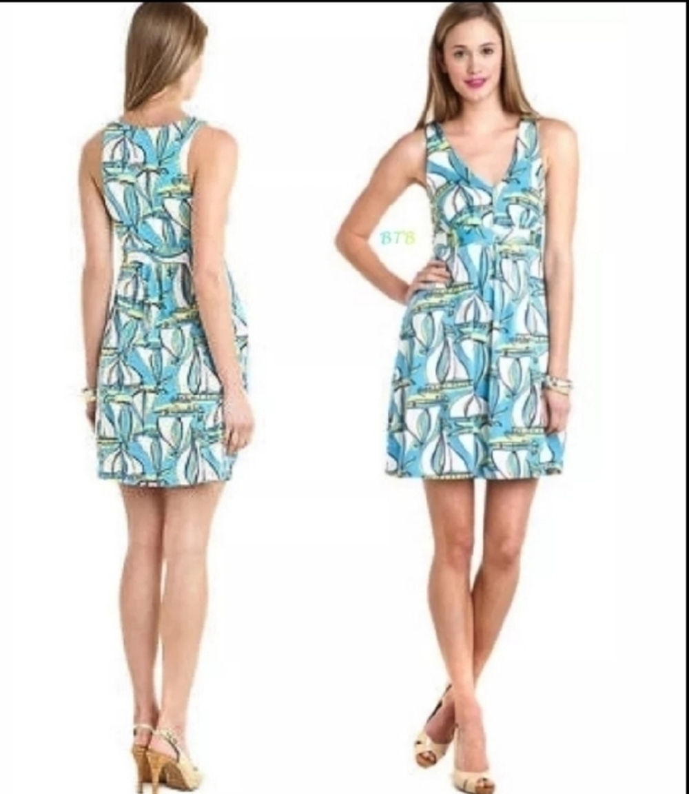 Lilly Pulitzer Patty Dress in Beach Club Doc Sider Size XS
